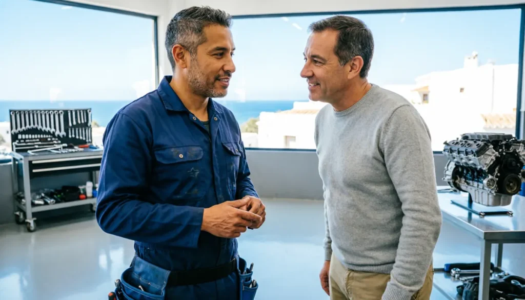 Generar confianza en talleres mecánicos en Ibiza con transparencia digital y comunicación honesta