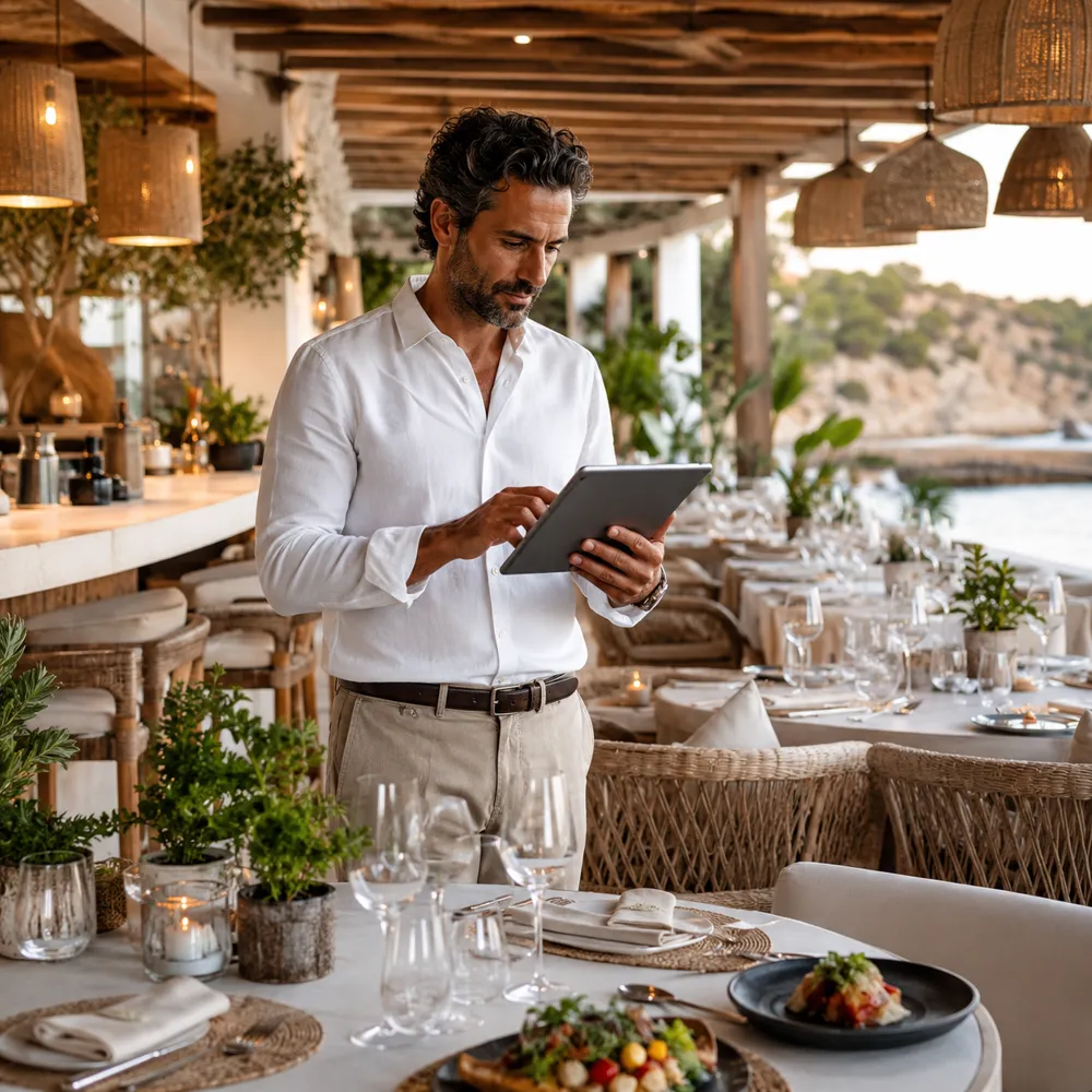 web para restaurantes en Ibiza diseñada para destacar frente a la competencia local.